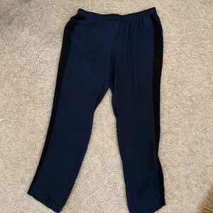 Theory Silk Cropped Pants